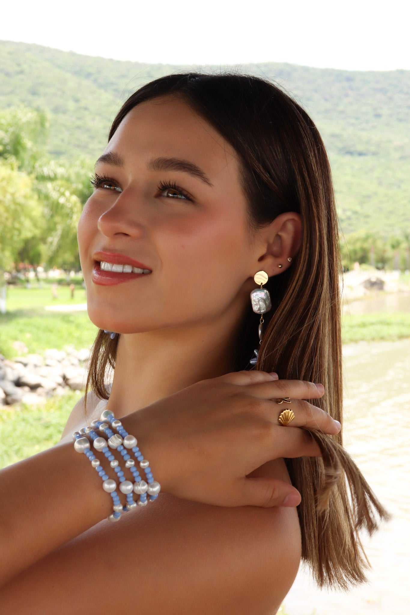 Pulsera Mar Azul