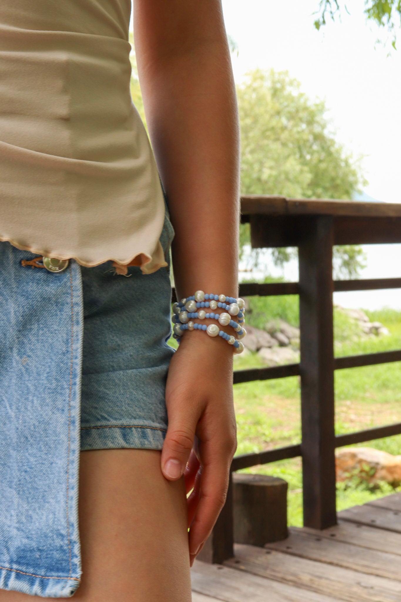 Pulsera Mar Azul