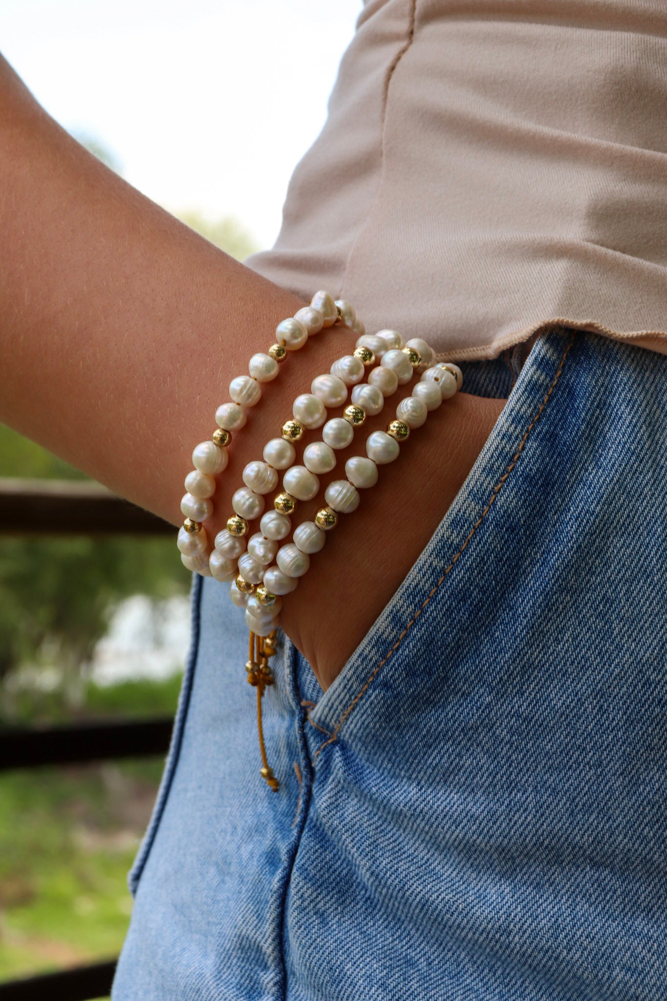 Pulsera Marea Dorada