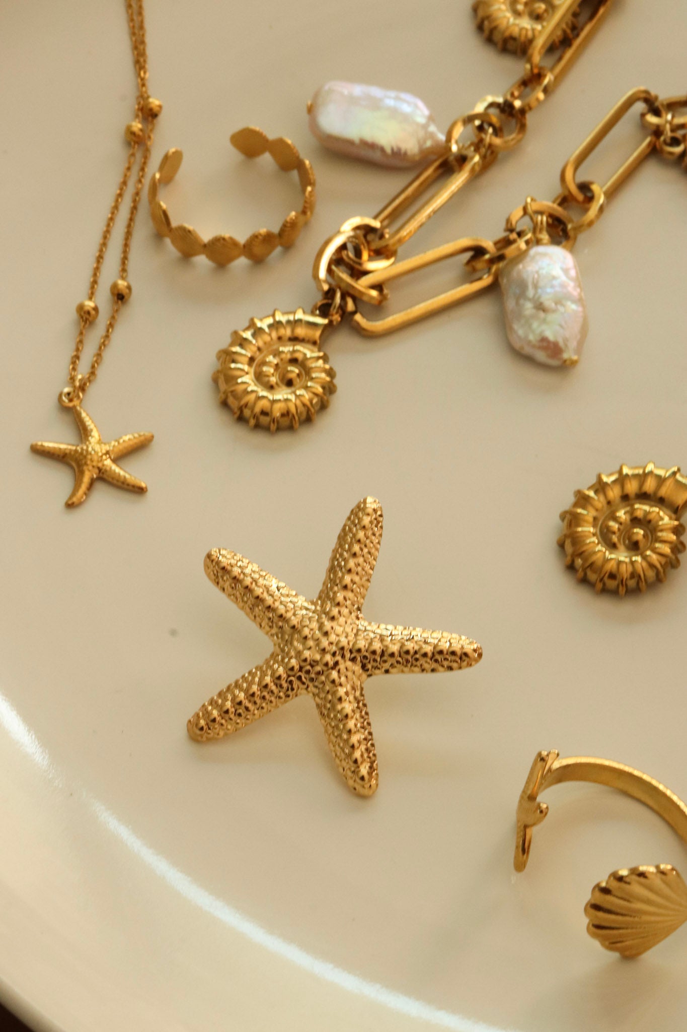 Aretes estrella de mar