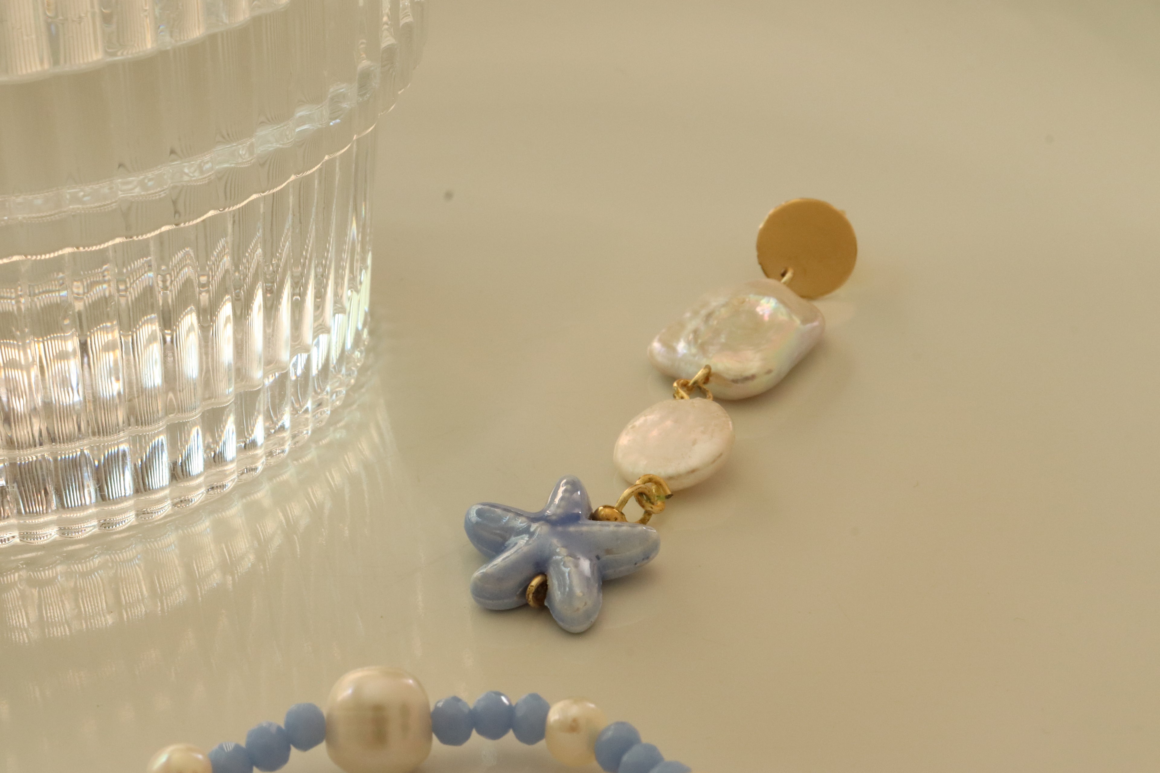 Aretes Mar Azul