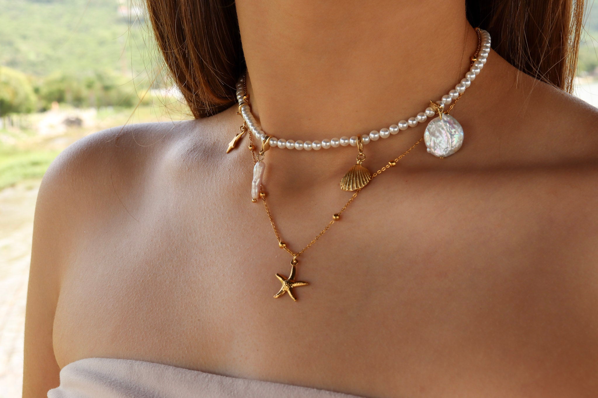 Collar Estrella de Arena