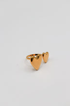 Anillo corazones grandes
