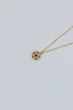 Collar balón dorado grande