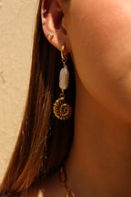 Aretes caracolas