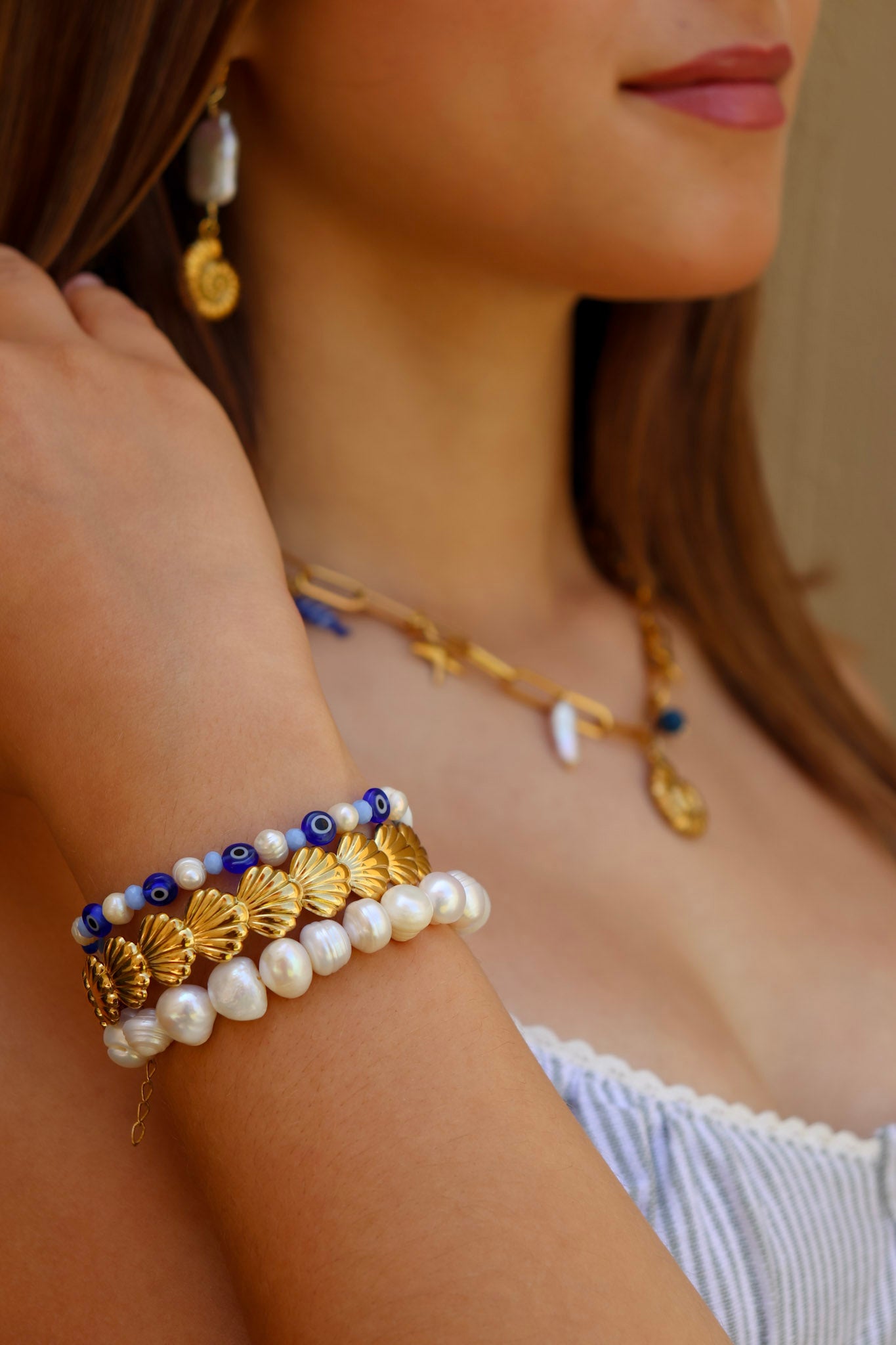 Pulsera Shell Line