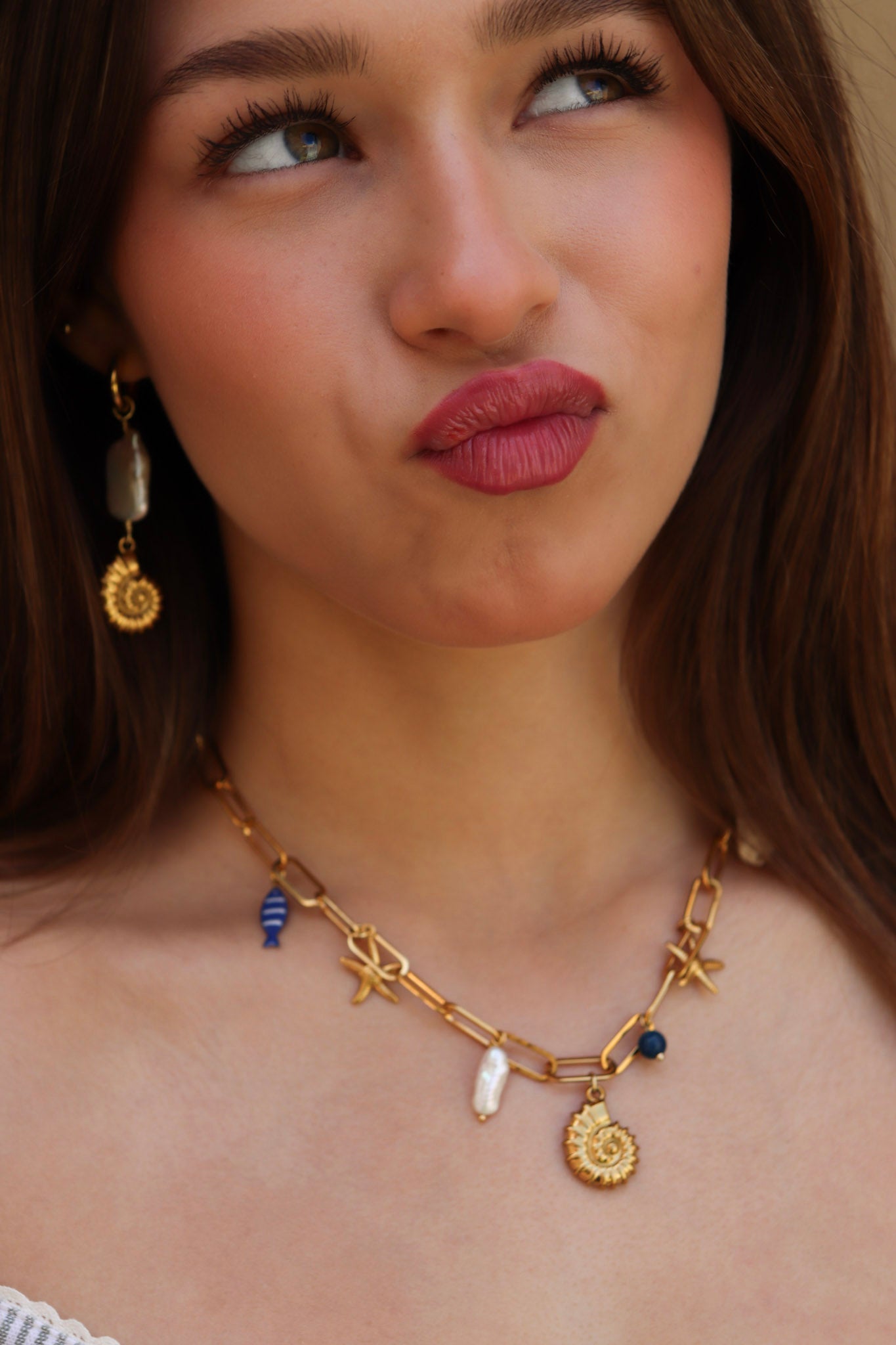 Aretes caracolas