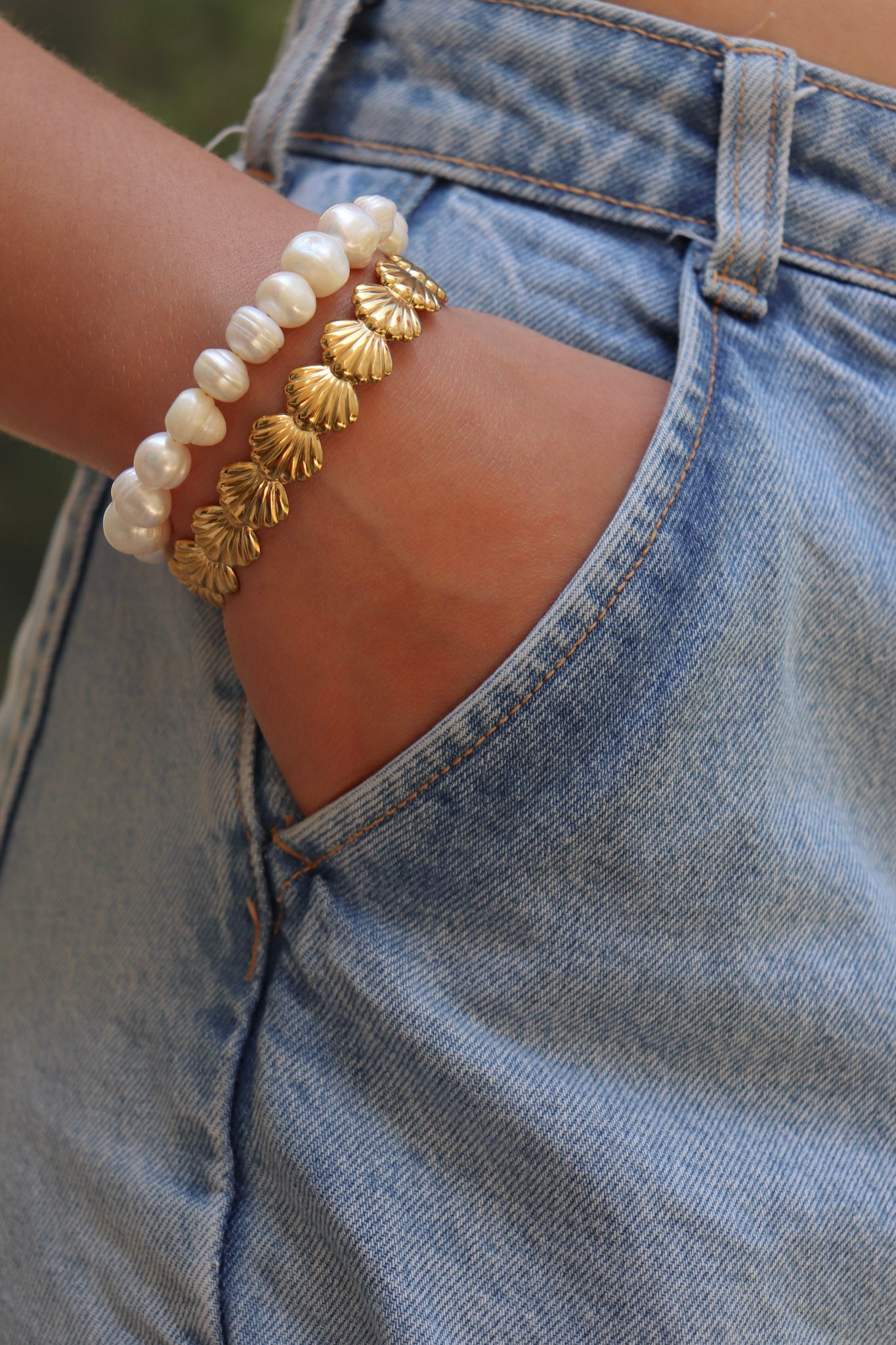 Pulsera Perlas