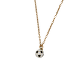 Collar balón blanco chico