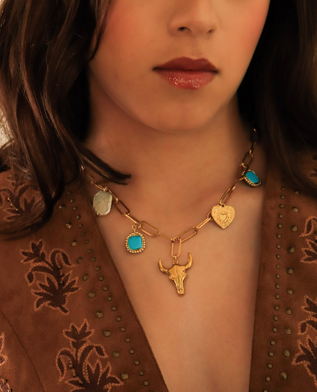 Collar Brava Turquoise Spirit