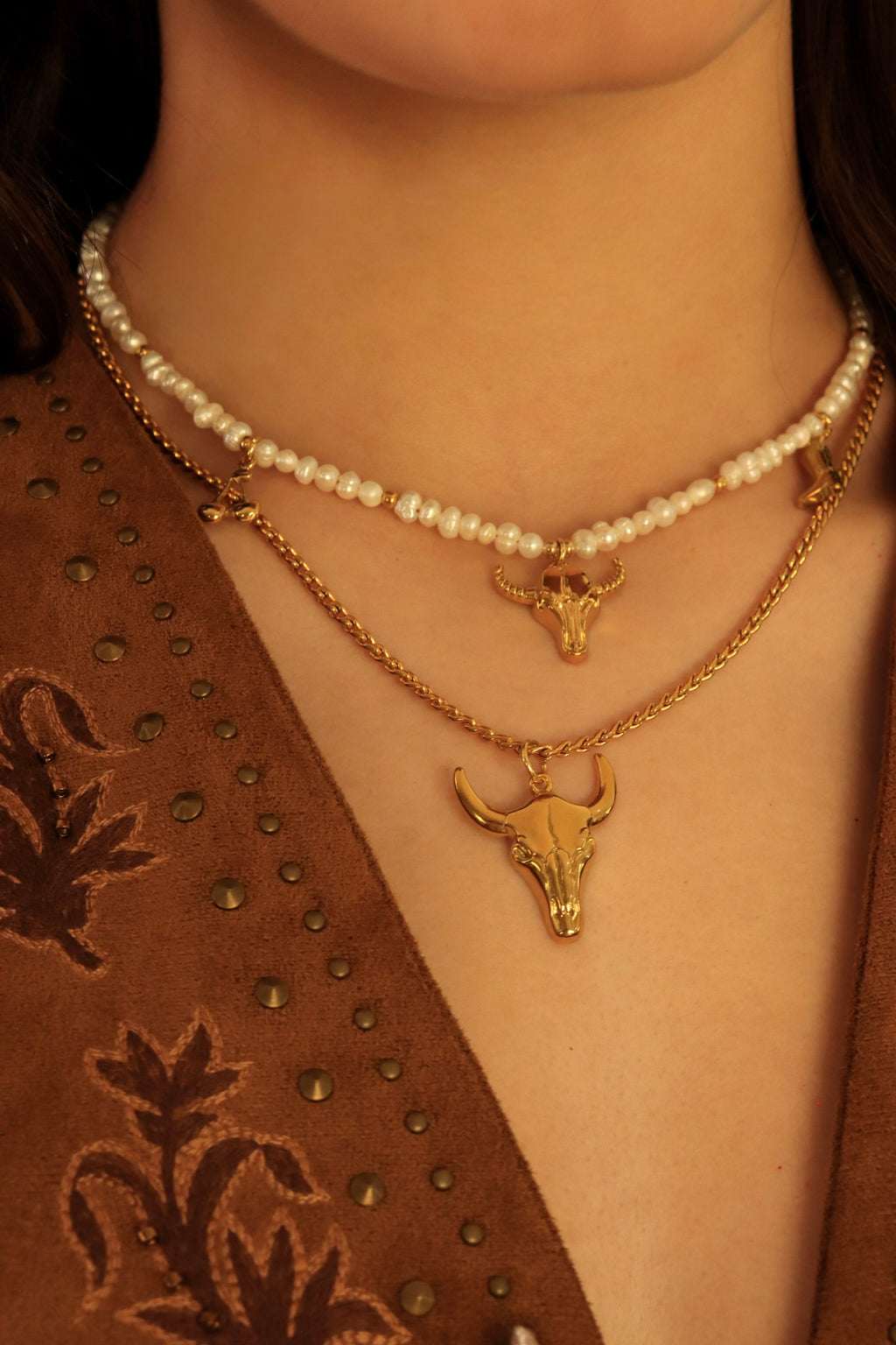 Collar Golden Bull