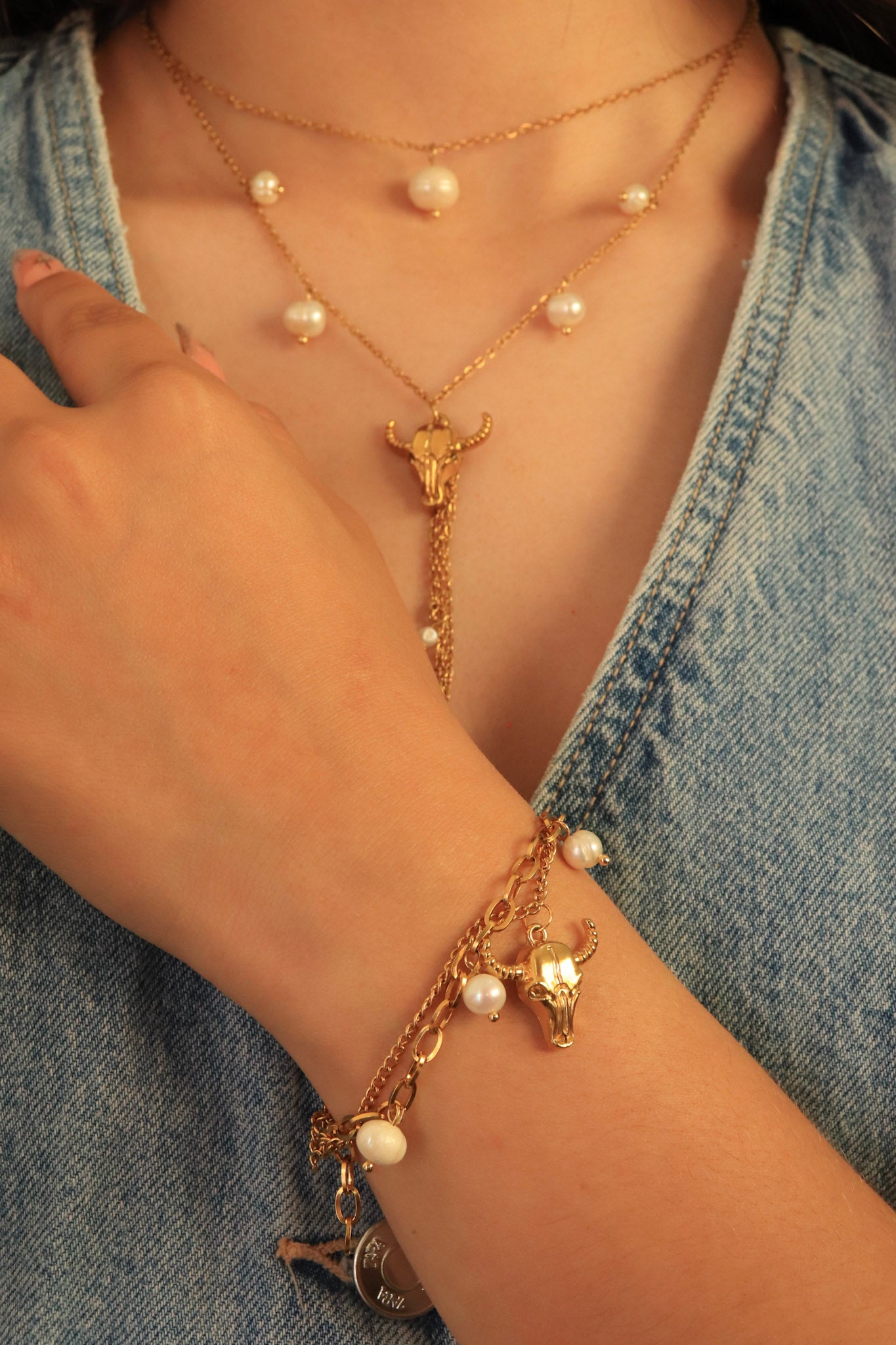 Collar Pearl Courage