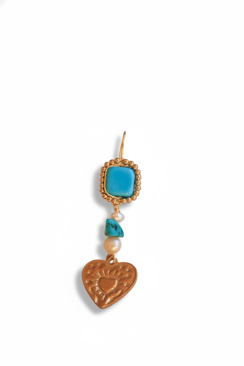 Aretes Brava Turquoise Spirit