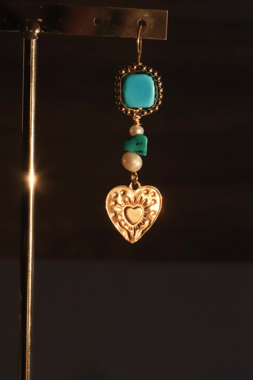 Aretes Brava Turquoise Spirit